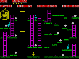 Screen from Chuckie Egg