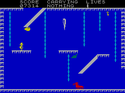 Screen from Chuckie Egg 2