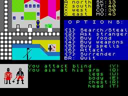 Screen from City of Death