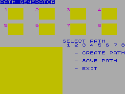 Screen from Clasicos Spectrum: Disenador de Juegos II + Ciempies + Supergraficos + 3D Monstruos