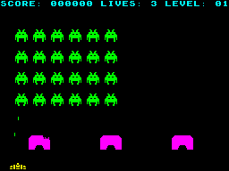 Screen from Classic Arcadia