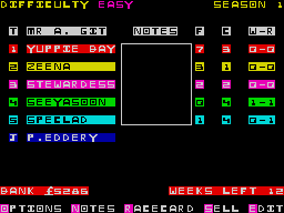 Screen from Classic Trainer