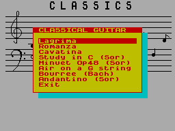 Screen from Classics