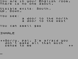 Screen from Classroom Adventure