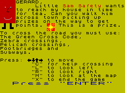 Screen from Clever Clogs - Sam Safety