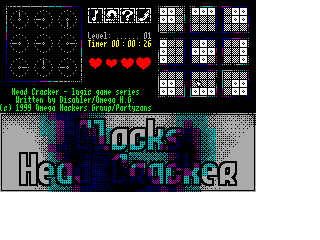 Screen from Clocks Head Cracker