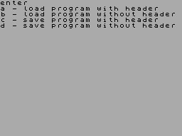 Screen from The Clone