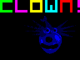 Screen from The Clown