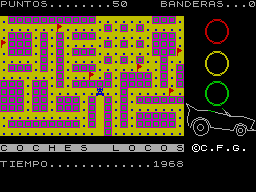 Screen from Los Coches Locos