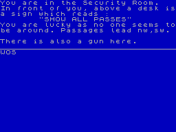 Screen from The Code