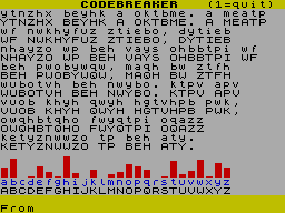 Screen from Codebreaker