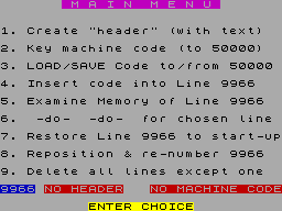 Screen from Codeline