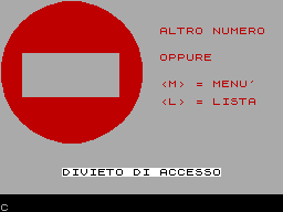Screen from Codice della Strada