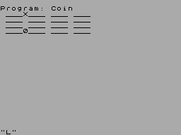 Screen from Coin Throw