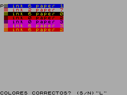 Screen from Colores