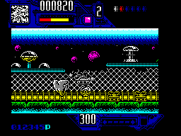 Screen from Comando Tracer