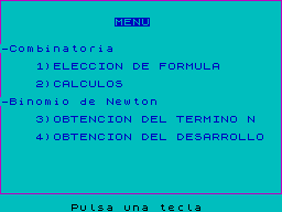 Screen from Combinatoria [2]
