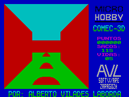 Screen from Comecocos 3D