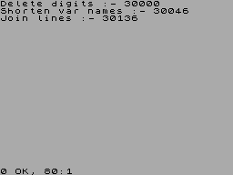 Screen from Compact