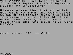 Screen from Compander