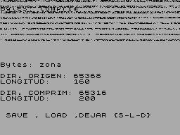 Screen from Compresor de Programas