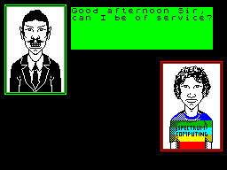 Screen from The Computer Salesman's Phrase Book