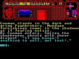 Screen from Conman the Barbaric