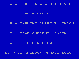 Screen from Constellation