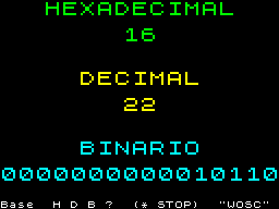 Screen from Conversion de Base