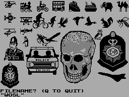 Screen from Cop 'N Bull (Elephant) Clip