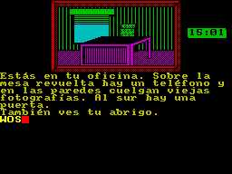 Screen from El Corazon del Angel
