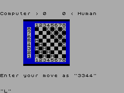 Screen from Corner Checkers