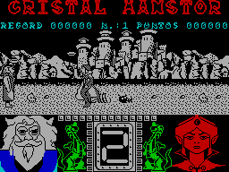 Screen from La Corona Magica
