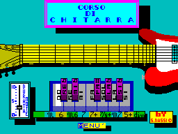 Screen from Corso di Chitarra