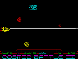 Screen from Cosmic Battle 2
