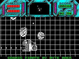 Screen from Cosmic Pirate