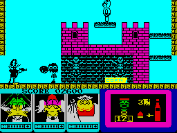 Screen from Count Duckula 2
