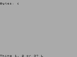 Screen from A Couple of Things