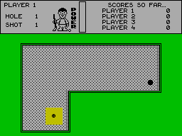 Screen from Crazy Golf
