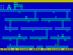 Screen from Crazy Kong