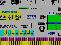 Screen from Creador Musical II
