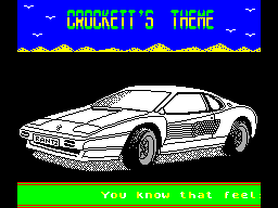 Screen from Crockett's Theme