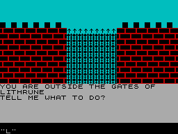 Screen from The Crown of Lithrune
