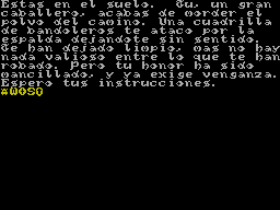 Screen from El Cruzado