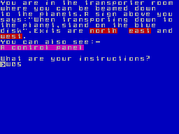 Screen from Crystal Quest