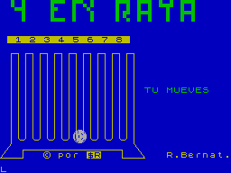 Screen from Las Cuatro en Raya