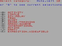 Screen from Cub Scout Pack