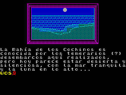Screen from Cuban Mission