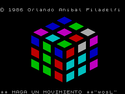 Screen from Cubo Magico