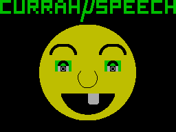 Screen from Currah MicroSpeech Demonstration
